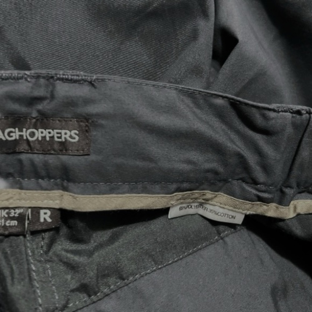NEW | Sample Craghoppers Dark Gray Cargo Pants Size 32R - Picture 3 of 8